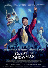 Filmplakat Greatest Showman Open Air Kino im Stadtpark